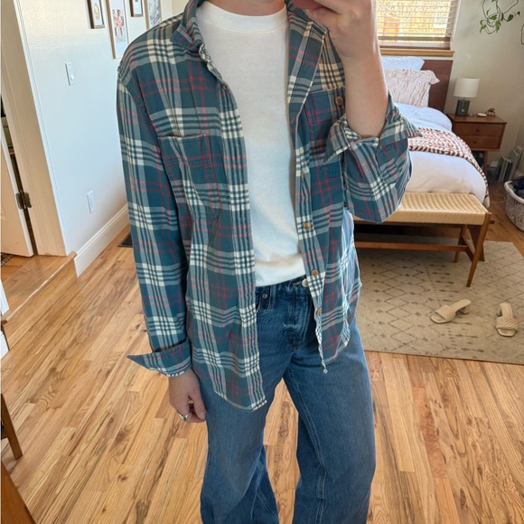 J. Crew Oversized Flannel - Picture 2 of 3